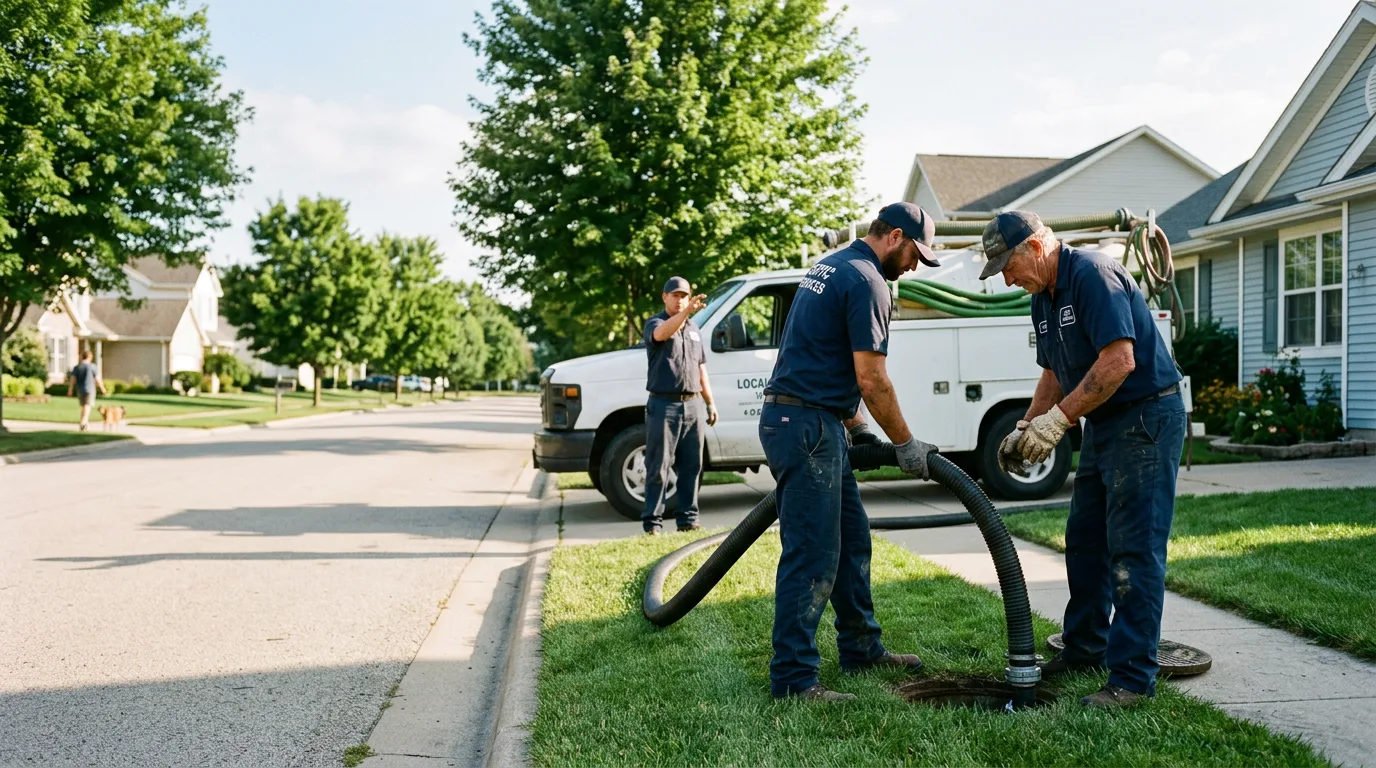 Septic Tank Cleaning in Stockertown, PA